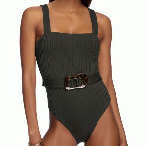 Jets Ambrosia Tank One Piece Swimsuit J10663 Forest