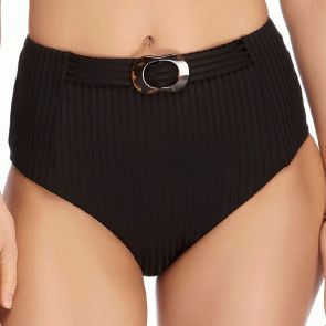 Jets Ambrosia High Waist Bikini Swim Bottom J3681 Black