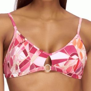 Jets Adagio Gidget Bikini Swim Top J40173 Rosewood