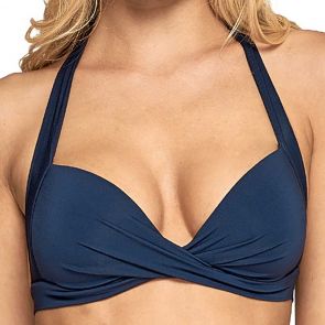 Jets Jetset 50's Halter Top Bikini J4984 Ink