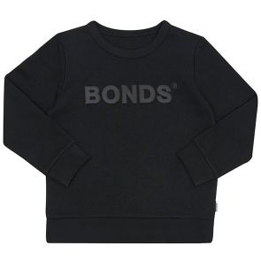 Bonds Kids Tech Sweats Pullover KVQTK Nu Black