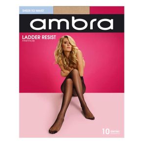 Ambra 6-Pack Ladder Resist Tights Natural