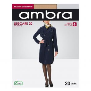 Ambra Qantas Legcare 20 Support Tights QAN20PH Natural Multi-Buy