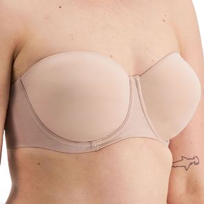 Berlei Luminous Strapless Bra YX67 Nude Lace