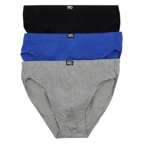 Rio Plain Hipster Brief 3-Pack M80404 Assorted