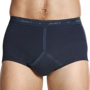 Jockey Classic Y-Front Brief 2-Pack M90002 Navy