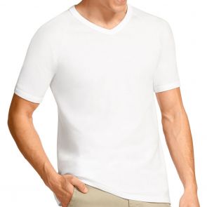 Bonds V Neck Raglan Tee 2 Pack M9762W White