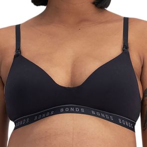 Bonds Maternity Contour Wirefree Bra YWYBY Black