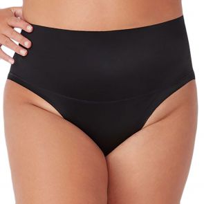 Ambra Micro Grip Hi Waist Brief AMSHMGMWHL Black