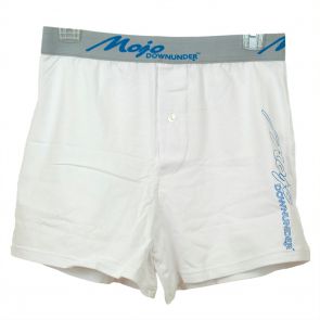 MOJO Cotton Button Trunk MOJOTRUNKBTN White