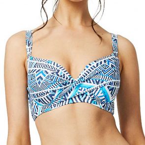 Moontide Tribal Geo U/W Swim Wrap M8033TG Blue