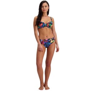 FINAL SALE Moontide Eden U/W Twin Straps Swim Top M8155ED Black