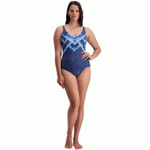 FINAL SALE Moontide Pop Indigo Mid-Rise Swim Pant M7803MH Tie Dye