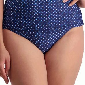 Moontide Pop Indigo Mid-Rise Swim Pant M7803MH Tie Dye