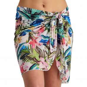 Moontide Rainforest Beauty Mesh Short Wrap M1663RB Multi