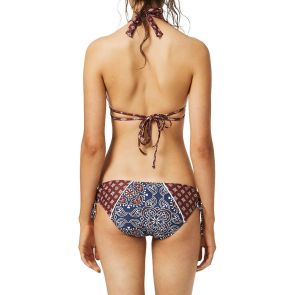 FINAL SALE Moontide Denim Bohemia Loop Tie Side Swim Pant M7811DB Denim Bohemia