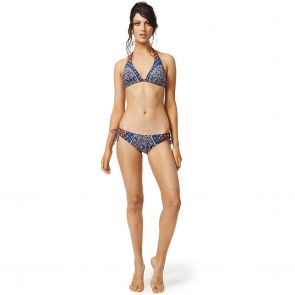 Moontide Denim Bohemia Sliding Swim Halter M6812DB Denim Bohemia