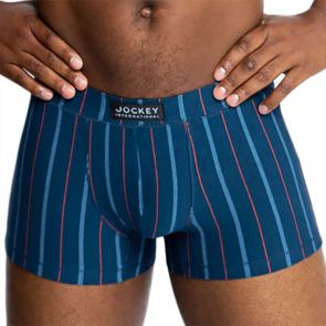 Jockey London Striped Trunk MY6D1A Indigo