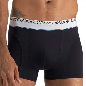 Jockey International Miami Trunk MYJL1A Black Marle Mens Underwear