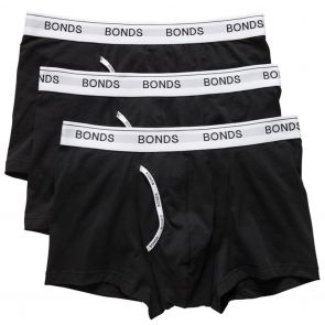 Bonds Guyfront Briefs 3-Pack MZ953A Black/Navy/Red Mens Underwear