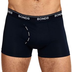 Bonds Mens Microfibre Guyfront Trunk MZAQ1A Nu Navy