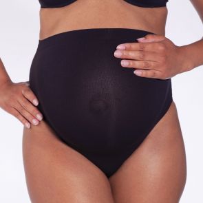 Cantaloop Over Tummy Pregnancy Brief CT327350 Black