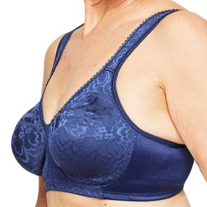Playtex Ultimate Lift and Support Wirefree Bra Y1055H Blue Velvet
