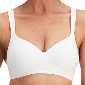 Playtex Comfort Revolution Swirl Wirefree Bra P3463 / Y1176H White Swirl