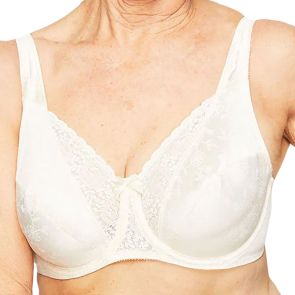 Playtex Floral Delustre Underwire Bra P4422 / Y1035H Natural Beige