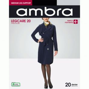 Ambra Qantas Legcare 20 Support Tights Navy Multi-Buy