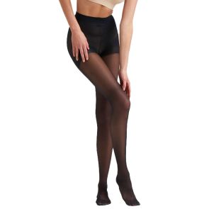 Ambra 6-Pack Qantas Legcare 20 Support Tights Black