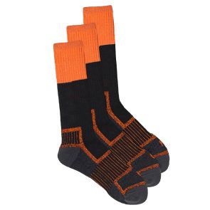 Rio No Hole Work Crew 3-Pack S7453S Fluro Orange