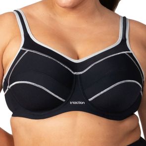 Triumph Triaction Performance Sports Bra - Quicksilver - Curvy