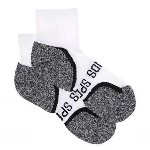 Bonds Ultimate Comfort Quarter Crew 2 Pack Socks SXV92N White