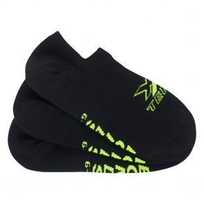 Bonds X-Temp No Show 3 Pack Socks SXX43N Black