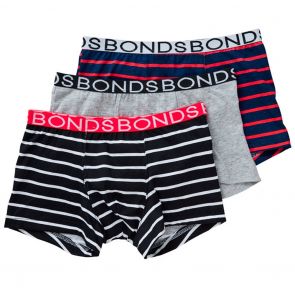 Bonds Boys Trunk 3-Pack UXYJ3A Multi