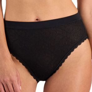 Berlei Barely There Lace Full Brief WR6L Black