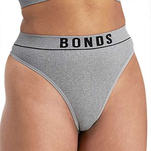 Bonds Retro Rib Gee WU8HA Heritage Grey Marle