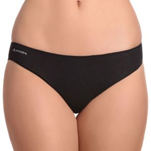 Jockey No Panty Line Promise Next Generation Cotton Bikini WXW3 Black