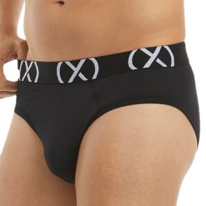 2xist Sport No-Show Brief 3-Pack X20020 Black