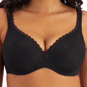 Berlei Barely There Lace Contour Bra YWLF Black