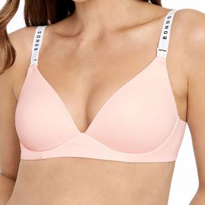 Bonds Originals Maternity Wirefree Contour Bra YXJ4Y Beige