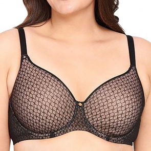 Berlei Lift and Shape T-Shirt Mesh Bra YY8L Black