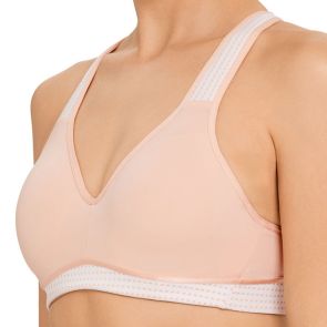 FINAL SALE Berlei Electrify Mesh Crop YYPU Nude Glow