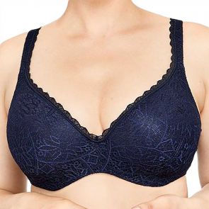 Berlei Barely There Lace Contour Bra YYTP Navy