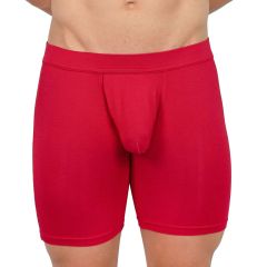 Obviously EliteMan Boxer Brief 6 inch Leg F09 Red