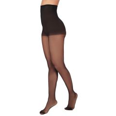 Razzamatazz 6-Pack Control Sheer Matte Brief Pantyhose H80033 Black