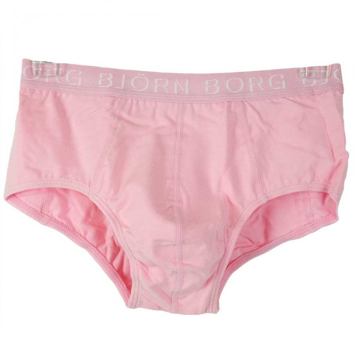 Dijk Ansichtkaart Voorkeur Bjorn Borg Cotton Brief 10-2002 Pink Mens Underwear