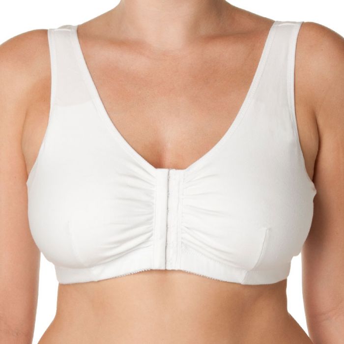 American Breast Care Leisure Mastectomy Bra White 110