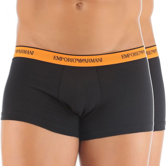 Emporio Armani Stretch Cotton 2 Pack Boxer Brief 111210 6A717